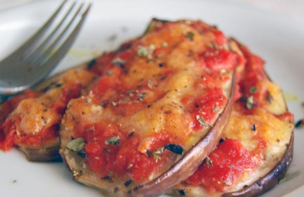 Eggplant parmigiana