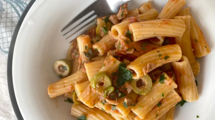 One pot tuna pasta